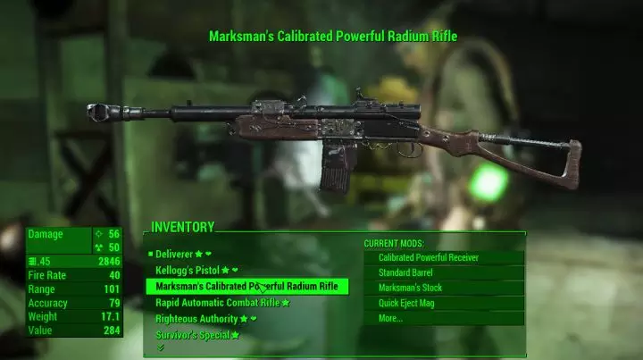 A Radium Rifle in Fallout 4