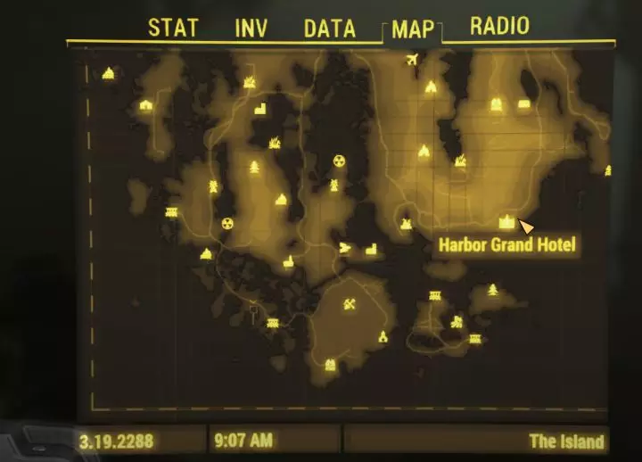 Harbor Grand Hotel location in Fallout 4