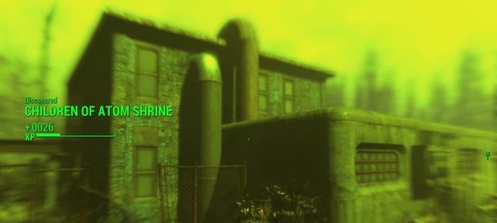 Children of Atom Shrine location in The Fallout 4 Far harbor DLC