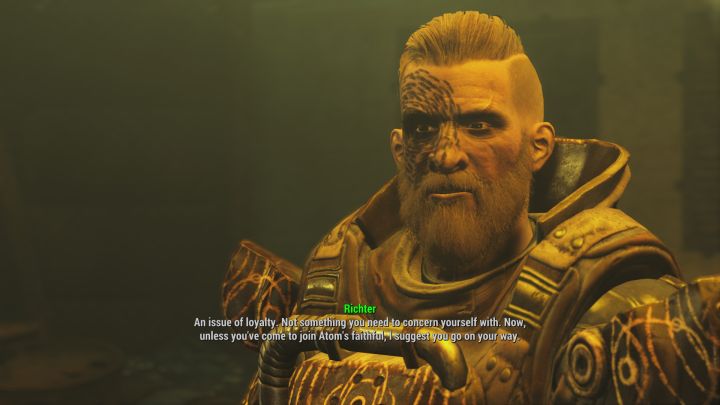 Grand Zealot Ricther in Fallout 4 Far Harbor