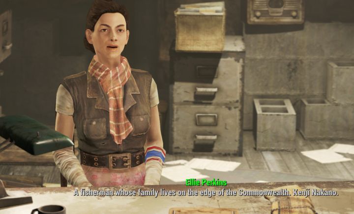 Nick Valentine's Assistant Ellie will give you the Quest to go to Far Harbor