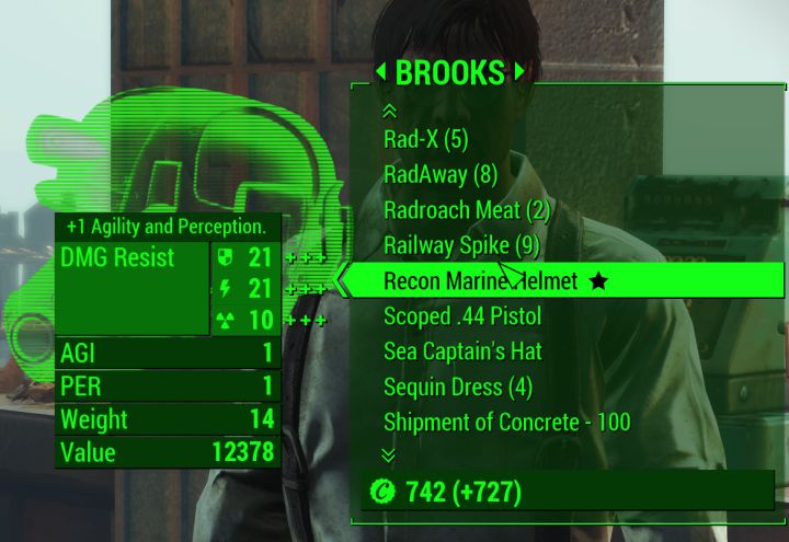 The unique Recon Marine Helmet is highly expensive, but a harpoon is pretty cheap