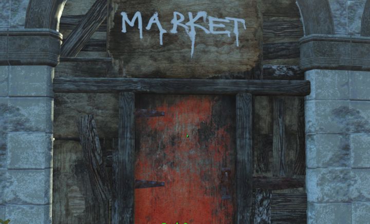 Fallout 4 Nuka World Visiting the Market to shop for items