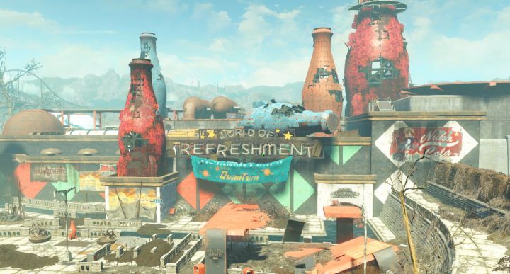 The Nuka Cola Bottling Plant in Fallout 4