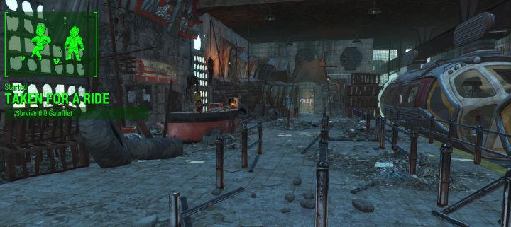 The Taken for a Ride Quest and The Gauntlet in Fallout 4 Nuka World