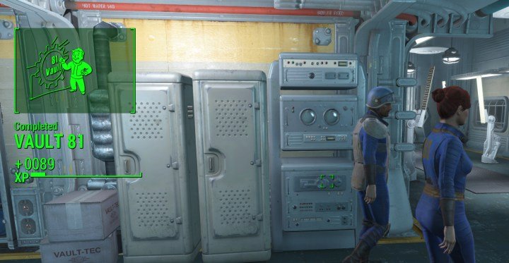 The Vault 81 Quest leads to better things, like Curie and Overseer's Guardian