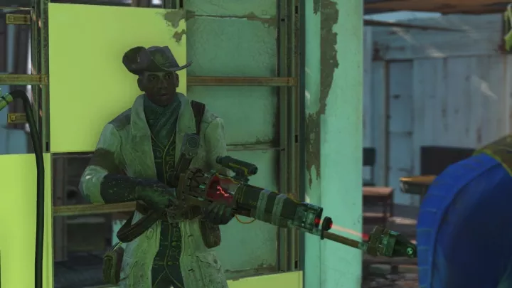Preston Garvey in Fallout 4 will give you quests.