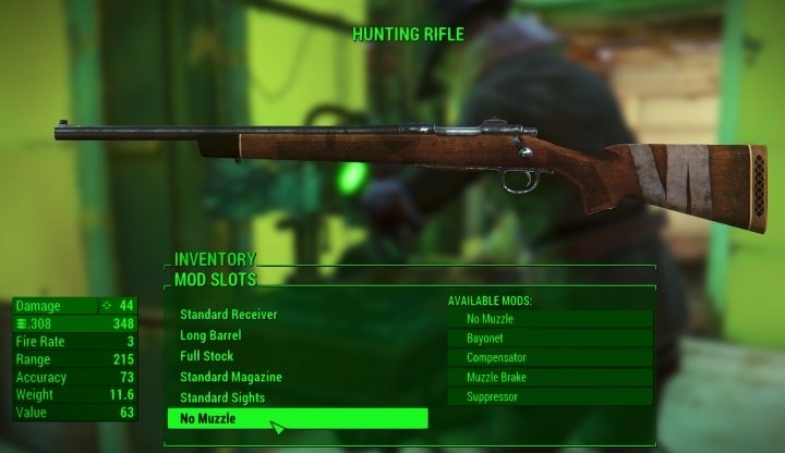 fallout 4 hunting shotgun mod