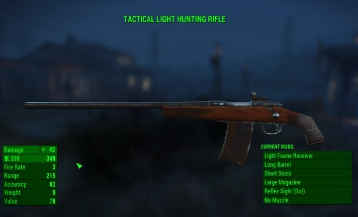 fallout 4 hunting rifle mods