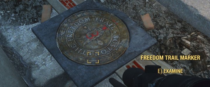 freedom trail map fallout4