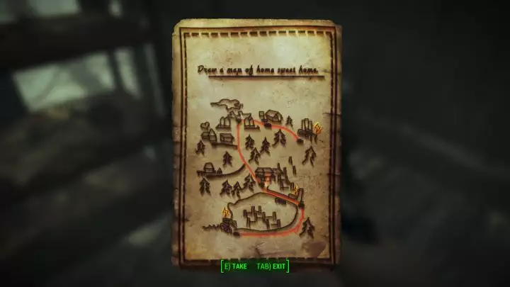 fallout 4 eliza map of home