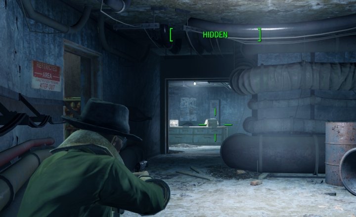 fallout 4 secret room how to get out