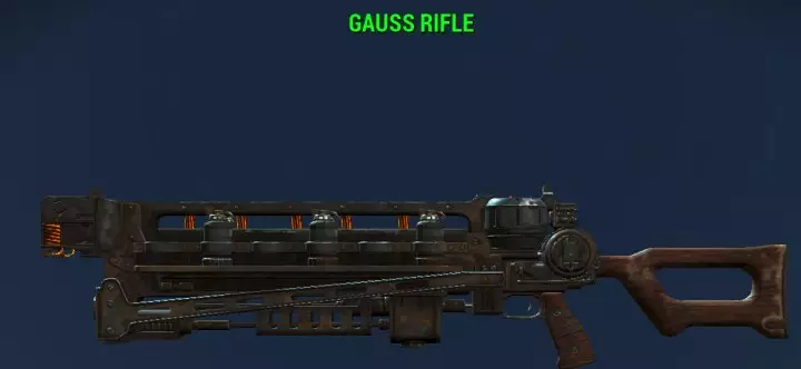 gauss rifle mods fallout 4